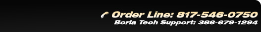 Order Line: 817-546-0750 - Borla Tech Support: 386-679-1294